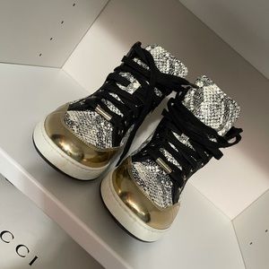 Gently used Jimmy Choo hightop sneakers